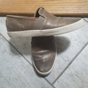 Frye leather tennis shoes